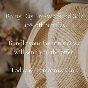 RAINY DAY SALE